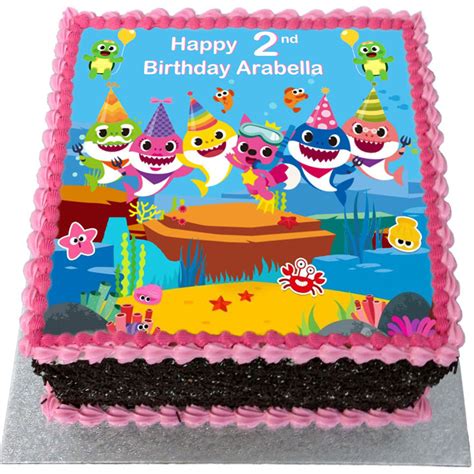 Baby Shark Birthday Cake Flecks Cakes