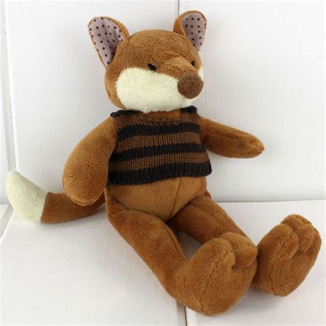Cuddly Newborn Soft Toy Fox By Nest