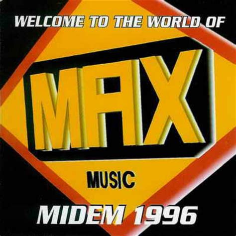 Welcome To The World Of Max Music Midem 1996 1 Cd