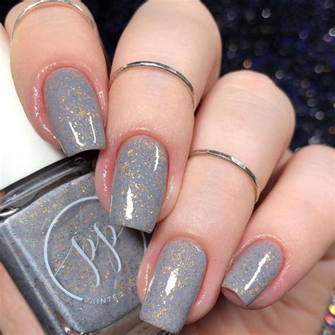 40 Grey Nails Design Ideas The Glossychic