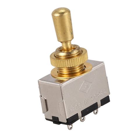 Metal Electric Guitar 3 Way Box Toggle Switch For Les Paul With Metal
