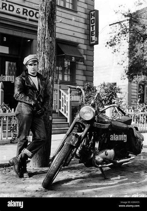 The Wild One Us 1953 Marlon Brando Date 1953 Stock Photo Alamy