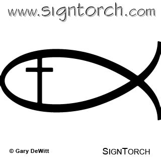 Download Christian Fish = : SignTorch, Turning images into vector cut paths.