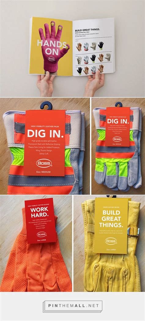 Boss Gloves On Behance Created Socks Package Brand Identity