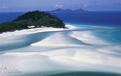 The Pure White Sand At Whitehaven Beach Australia White Haven Beach