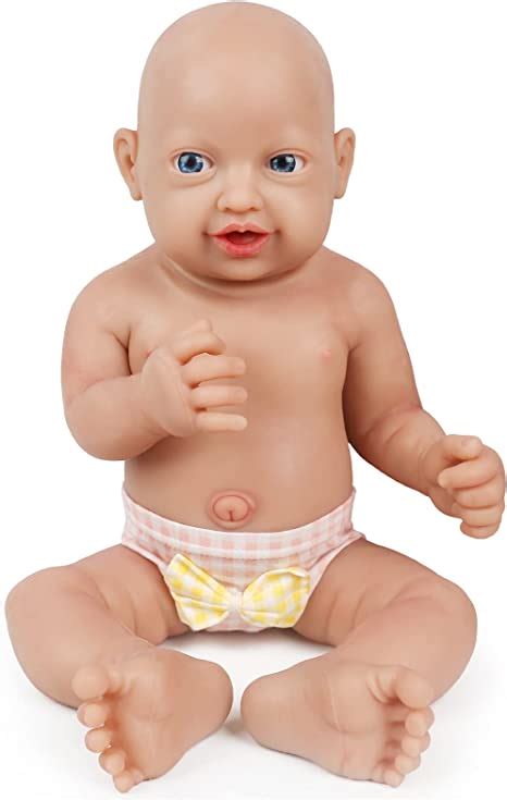 Amazon Com Vollence Inch Full Body Silicone Baby Dolls That Look Real Not Vinyl Dolls Real