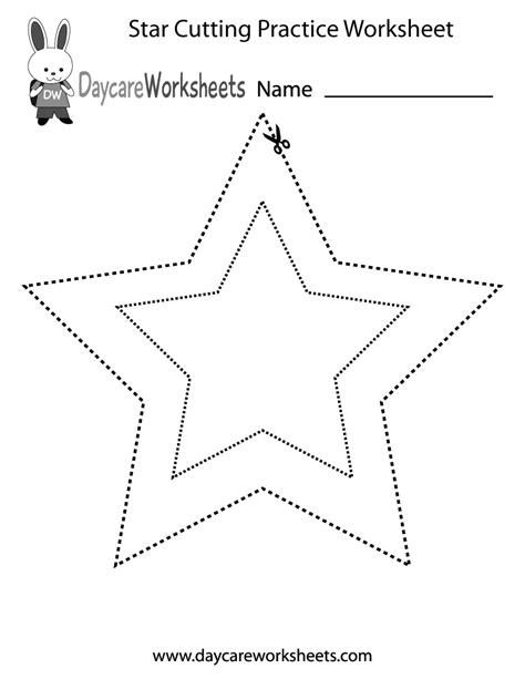 5 Best Images Of Printable Preschool Star Worksheets Stars Preschool