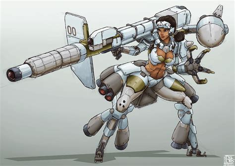 Laser Gear Robot Girl By Blits Koalakatto On Deviantart