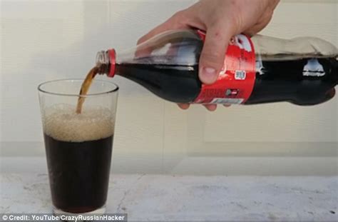 Youtube Video Shows What Happens To Coca Cola When You Pour Bleach Into