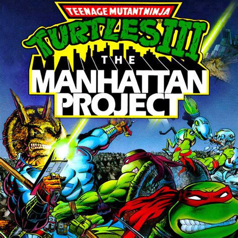 Teenage Mutant Ninja Turtles Iii The Manhattan Project For Nintendo