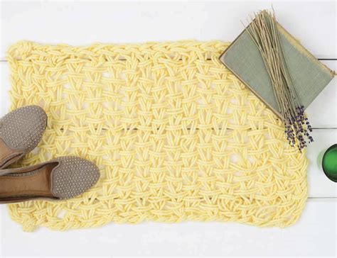Maybe you would like to learn more about one of these? Arm Knit Chunky Rug | SimplyMaggie.com