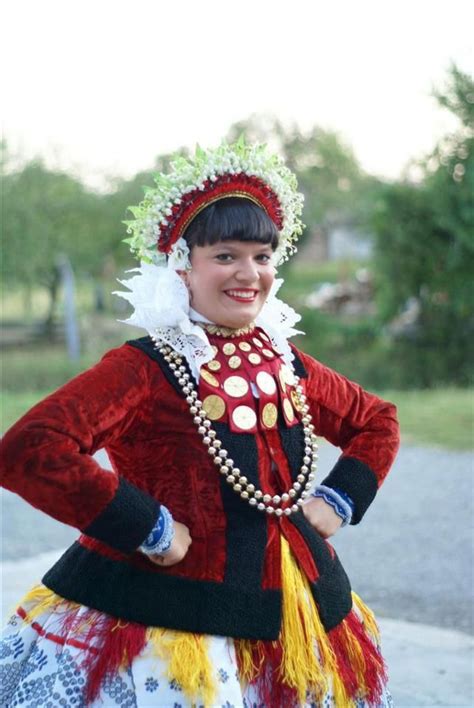 By jade seashell (contributor), author of a seductress' confession: Croatian girl dressed up in traditional Slavonian national costume | Traditional outfits ...