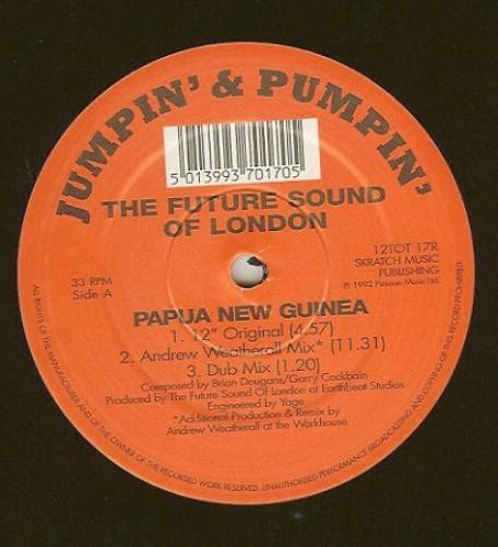The Future Sound Of London Papua New Guinea Uk 12 Vinyl Single 12 Inch Record Maxi Single
