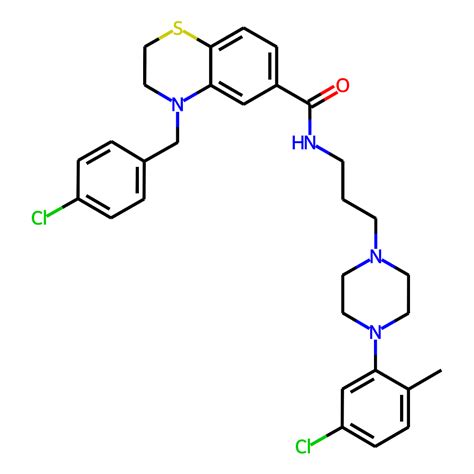 c700 0415 — chemdiv screening compound n {3 [4 5 chloro 2 methylphenyl piperazin 1 yl]propyl} 4
