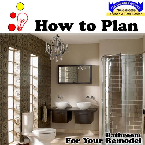 How To Plan For Your Bathroom Remodel Carolinas Custom Kitchen Bath