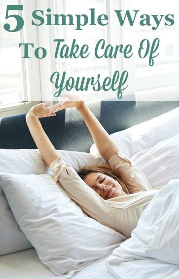 5 Simple Ways To Take Care Of Yourself Ebay