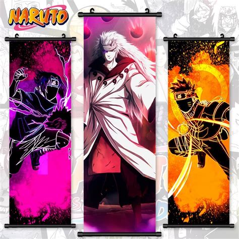 Wall Artwork Japan Anime Canvas Naruto Painting Kakashi Picture Umaki