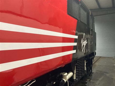 Virgin Trains Livery Unveiled On Class 87 Locomotive In Crewe