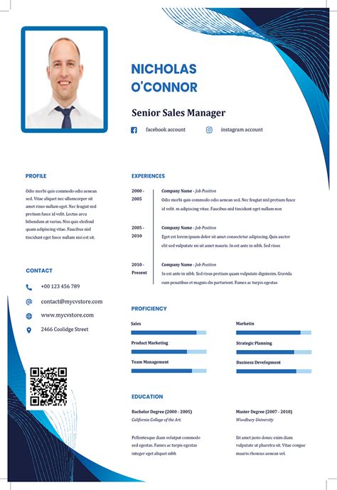 Clean Resume/CV Template - Download professional CV Word ...