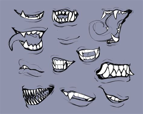 An Image Of Various Mouths And Teeth