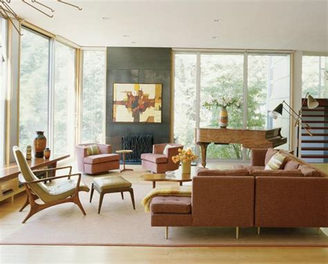 Retro Modern Furniture Giving Retrospect Look At Futuristic Interior Design