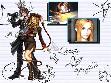 Squall And Quistis Wall By Nobodynumxiv On Deviantart