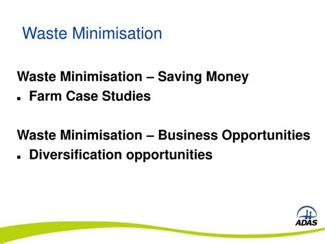 Ppt Using Waste Minimisation To Save Money Overview Powerpoint
