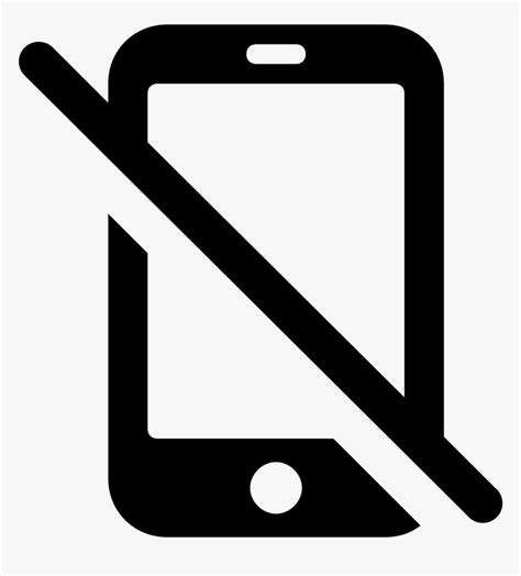 Transparent No Cell Phone Clipart No Phone Icon Png Png Download