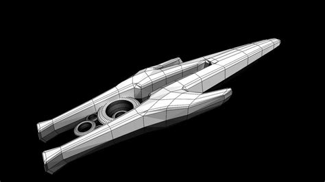 Low Poly 3d Spaceship 1 Of 3 By Jguidac On Deviantart
