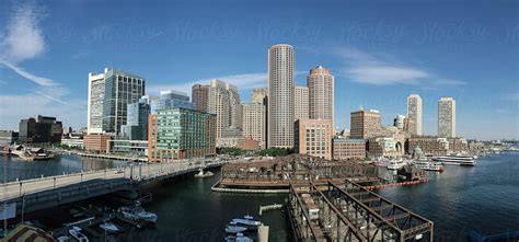 Panoramic View Of Downtown Boston By Stocksy Contributor Raymond