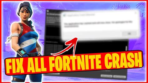 How To Fix Fortnite All Crashes On Pc Application Hang Detected Fix