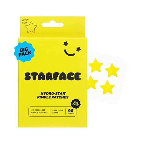 Starface Hydro Stars Refill Hydrocolloid Pimple Patches Absorb Fluid