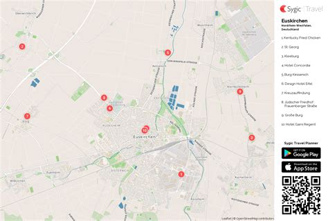 Kostenlose topografische karten visualisierung und weitergabe. Karte von Euskirchen ausdrucken | Sygic Travel