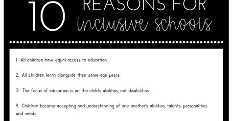 The Inclusive Class 10 Reasons For Inclusive Schools