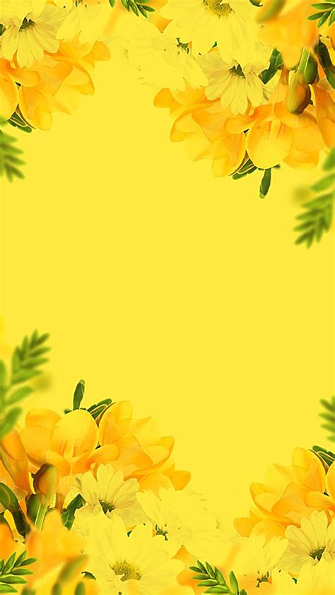 Free Flowers Yellow Women Background Images Yellow Floral Background