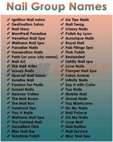 600 Nail Salon Names And Suggestions 2023 Blowing Ideas
