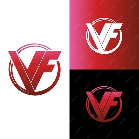 Premium Vector Initial Letter Vf Logo Clean And Simple Modern Design