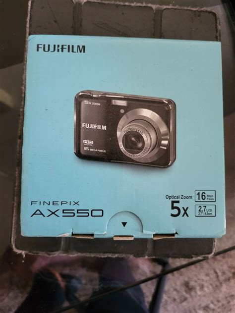 Fujifilm Finepix A Series Ax Mp Digital Camera Sliver Ebay