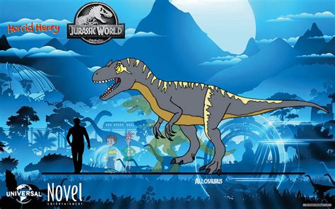 Allosaurus Jurassic World Horrid Henry Style By Francoraptor2018 On Deviantart