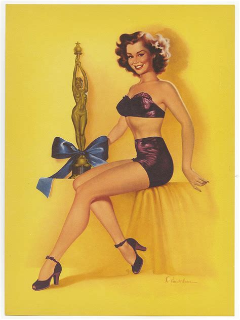 vintage 1954 art deco thomas d murphy pin up print by by etsy