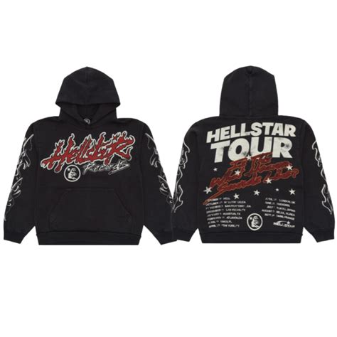 Hellstar Records Vintage Black Hoodie Steelpunkz™