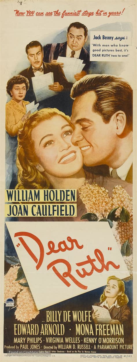 Dear Ruth 1947 Movie Poster