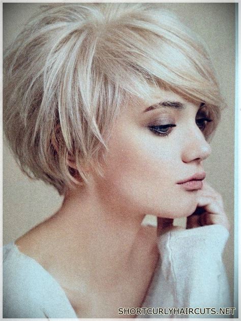 Out of all the hairstyles you could consider, medium hairstyles for women are probably the best women with round faces will appreciate the way a medium haircut with bangs and angled layers. Short Pixie Haircuts for Women - Short and Curly Haircuts