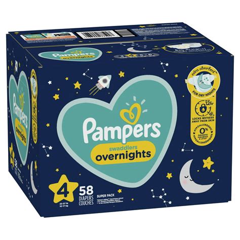 Pampers Nighttime Diapers Size