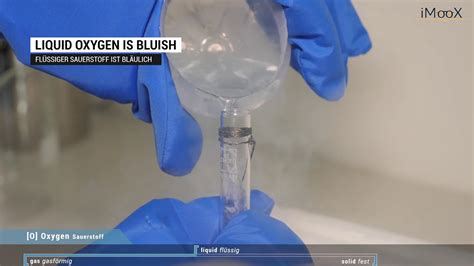 Make Solid Oxygen With This Trick Freezing In Liquid Helium Youtube