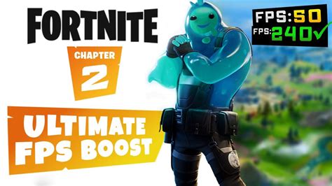 🔧fortnite Chapter 2 Instantly Boost Fps And Fix Lagstuttering With Any
