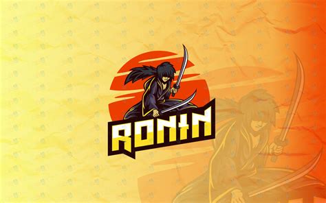 ronin esports logo ronin mascot logo lobotz