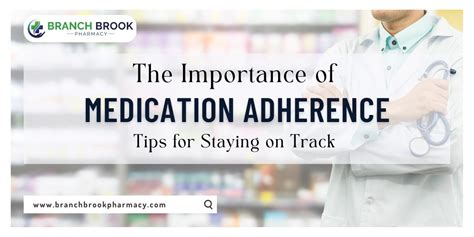 Importance Of Medication Adherence Tips For Staying On Track