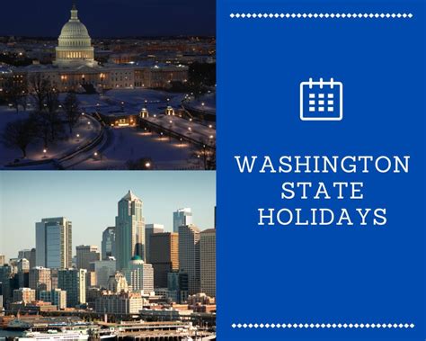 Washington Wa State Holidays Year