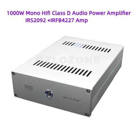 ZEROZONE High End 1000W Mono Hifi Class D Audio Power Amplifier IRS2092